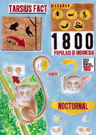 Infografik Tarsius