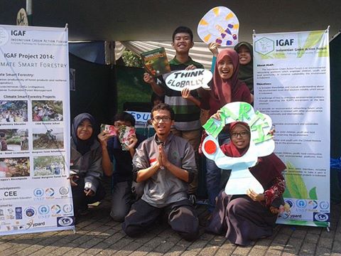 Words of Climate Smart Forestry Project at Green Festival IPB