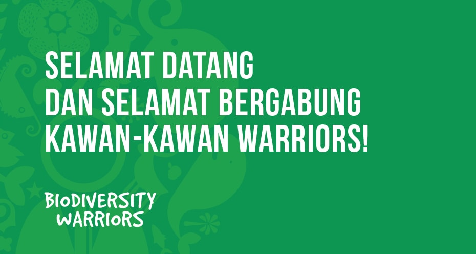 Selamat Datang Warriors!