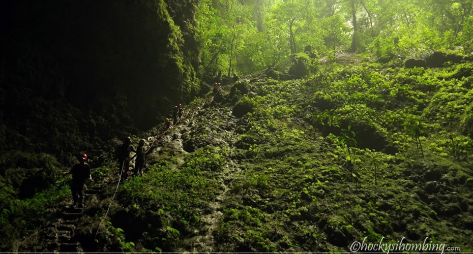 Goa Jomblang Jogja, Menelan Hijau Hutan Purba