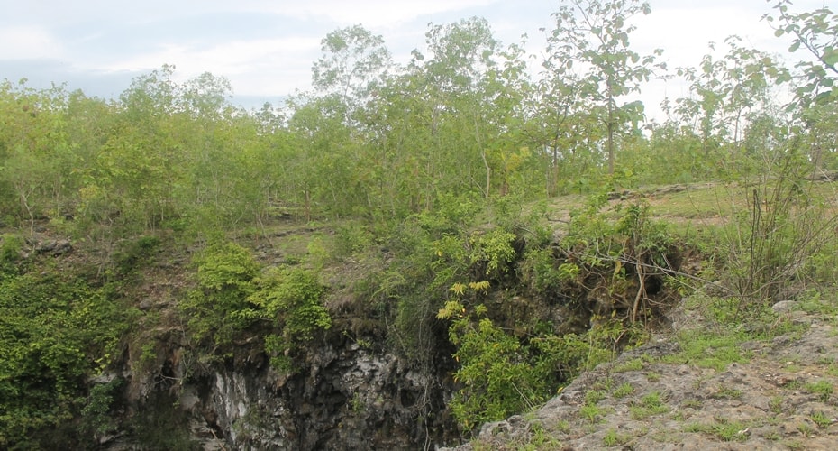 Kawasan karst  Gua Jomblang mampu menyediakan air bersih saat kekeringan melanda