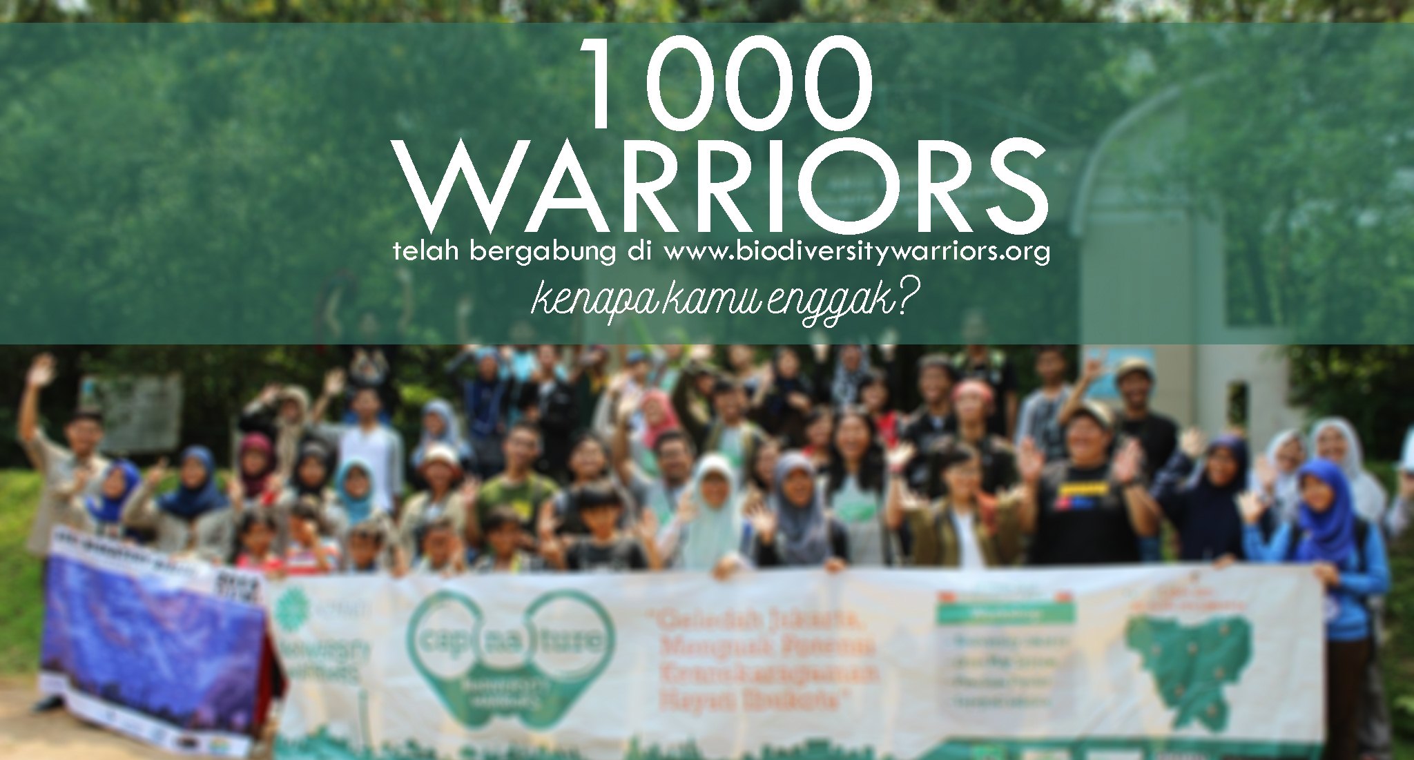 1000 warriors telah bergabung, kenapa kamu enggak?