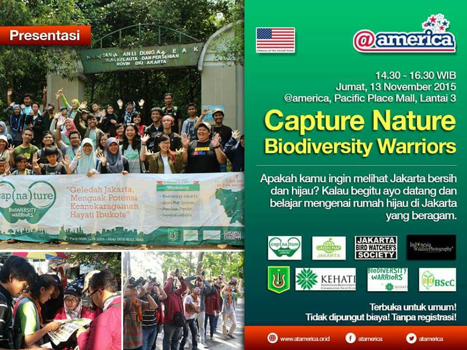 Agenda: Launching Buku Capture Nature