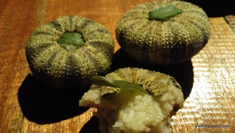 Tehe-tehe, Ketupat dari Cangkang Bulu Babi
