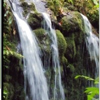 Air Terjun Doro Mpeke di Gunung Tambora
